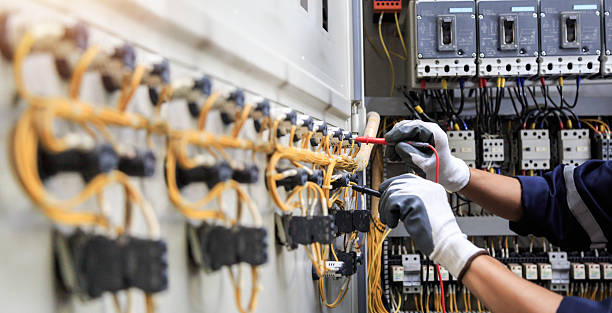 Professional Electrician technician working in Nebo, NC